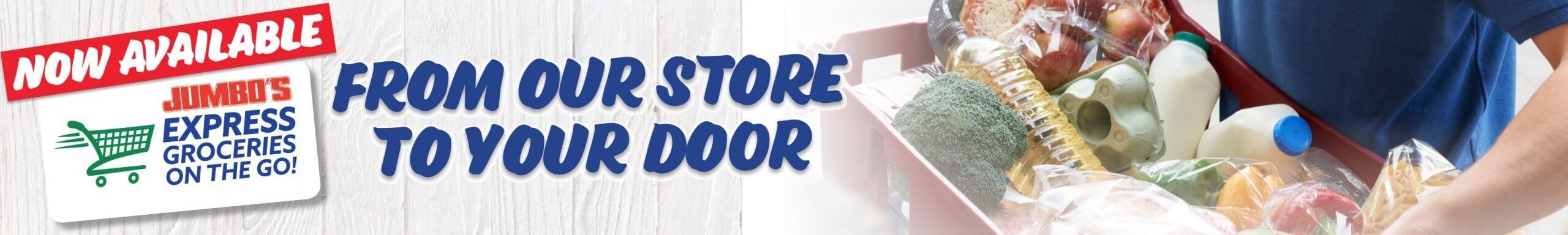 Store to Door Banner