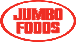 A theme logo of Jumbo Foods